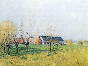 Alfred Sisley Bauernhof zum Hollenkaff oil painting